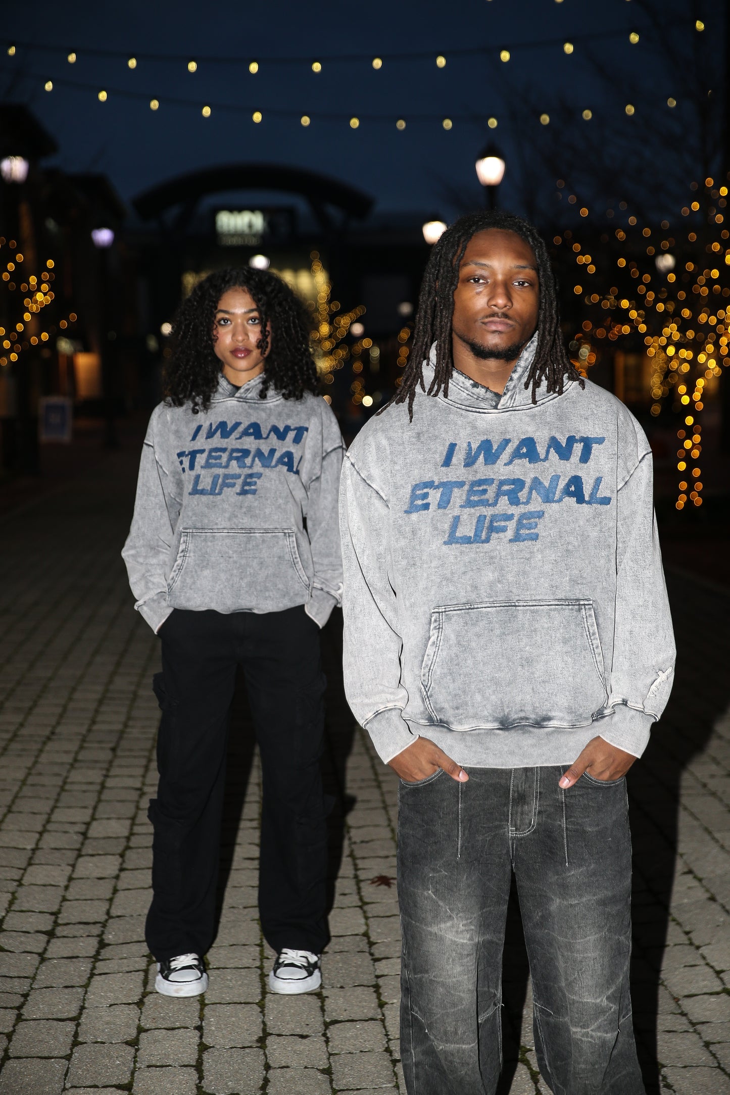 ETERNAL LIFE "STONE WASH" HOODIE