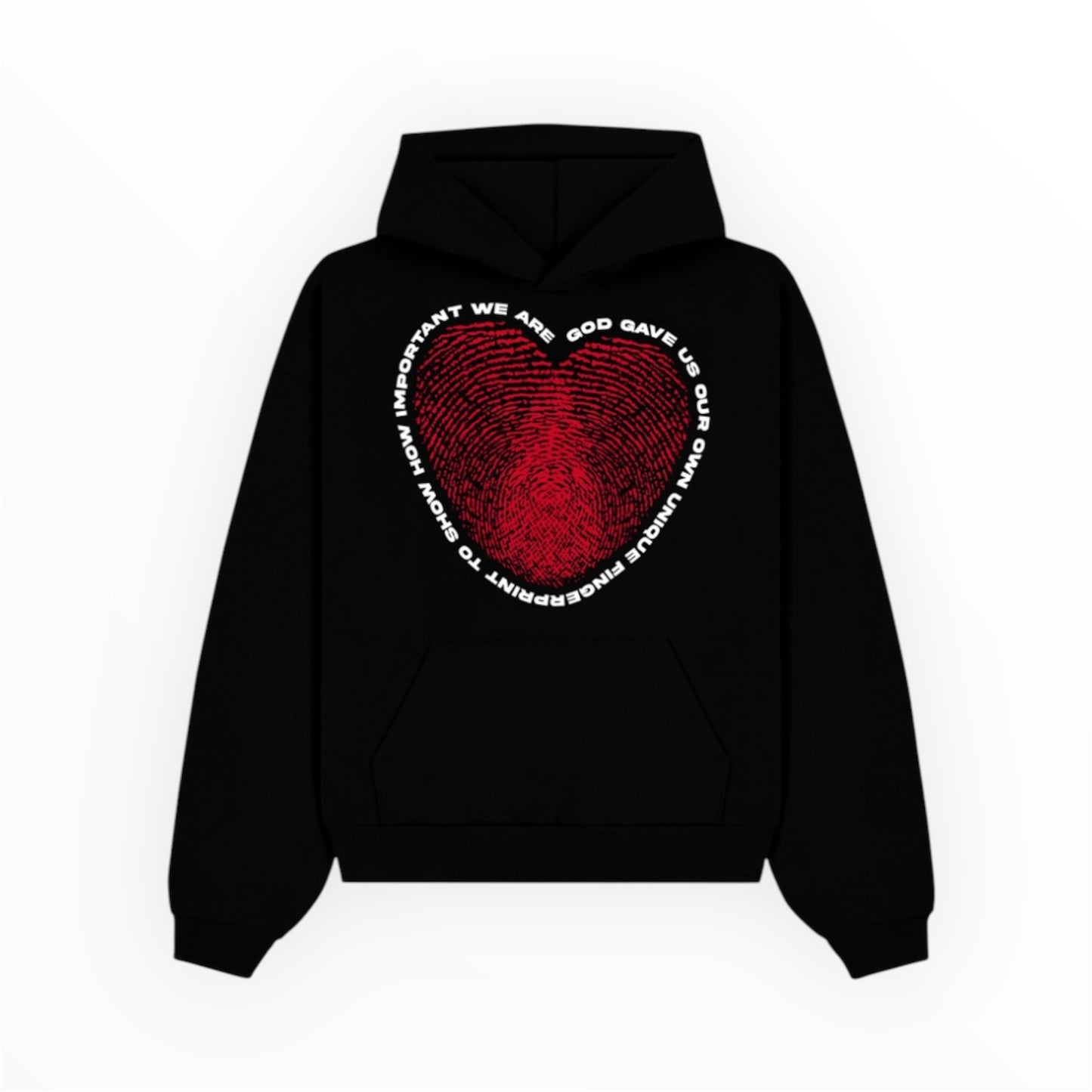 UNIQUE FINGERPRINT HOODIE