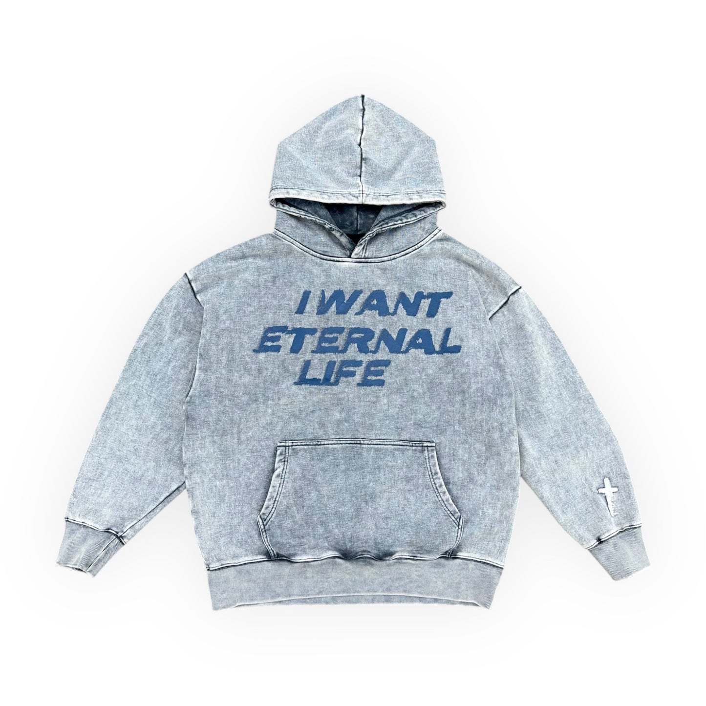 ETERNAL LIFE "STONE WASH" HOODIE