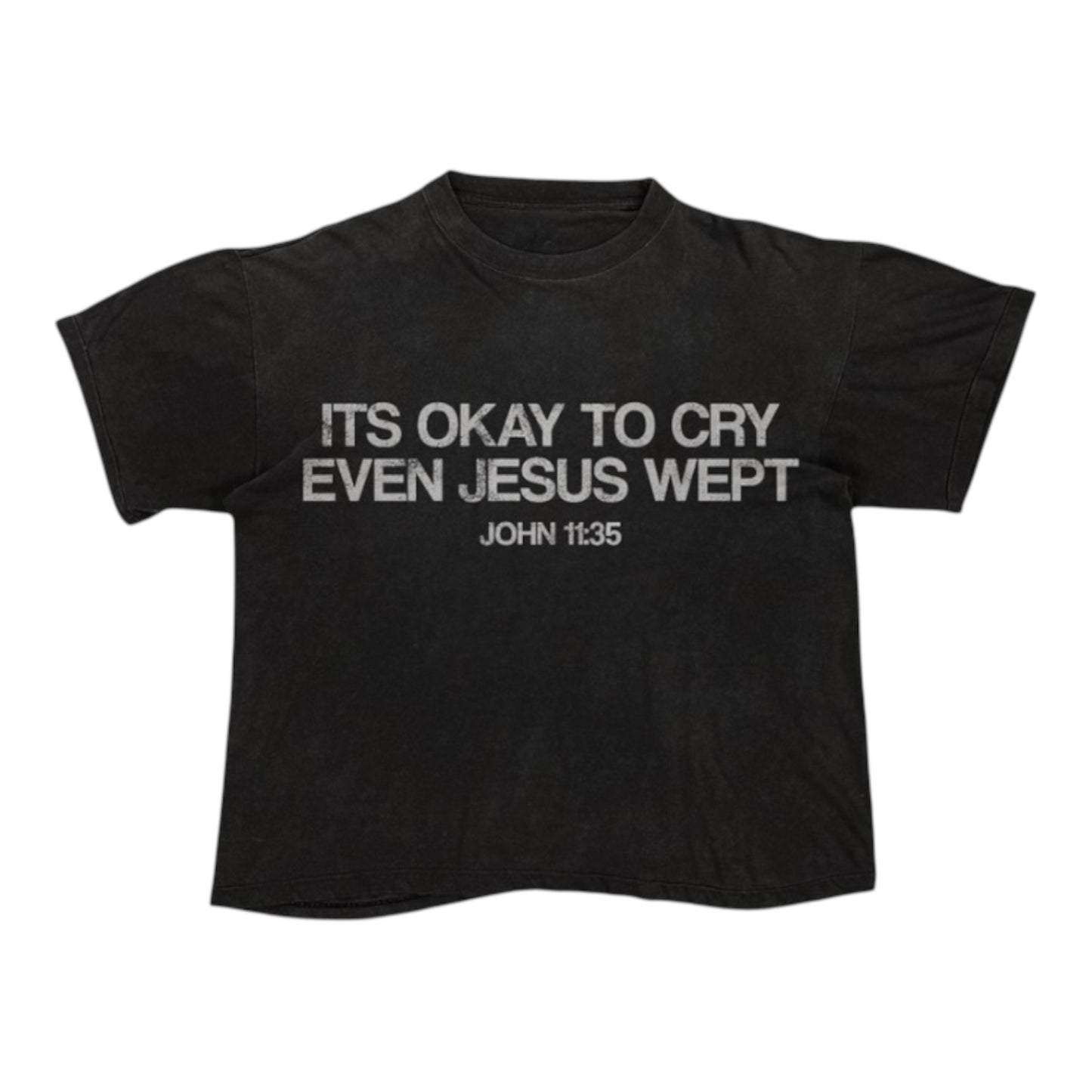 JESUS WEPT T-SHIRT "BLACK"