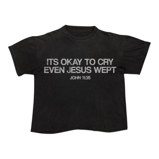 JESUS WEPT T-SHIRT "BLACK"