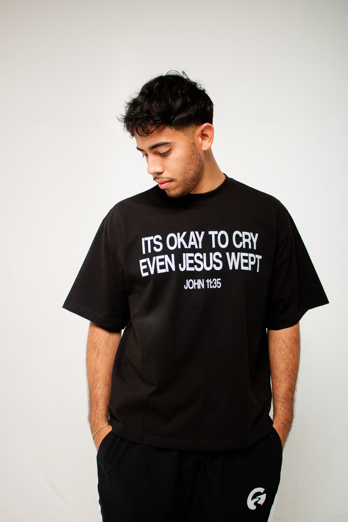 JESUS WEPT T-SHIRT "BLACK"