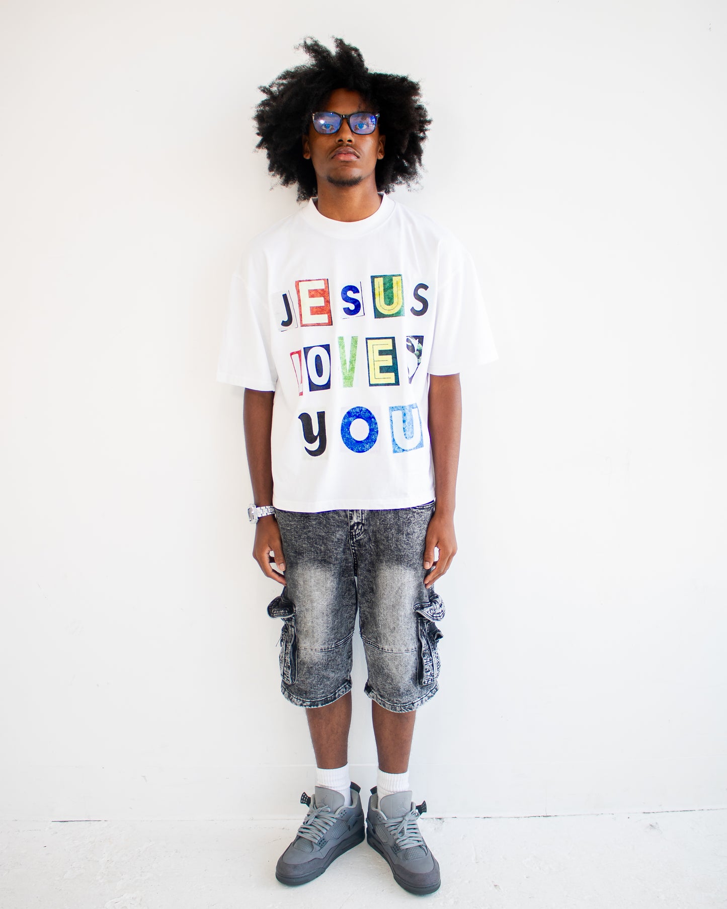 JESUS LOVES YOU "SCRAPBOOK" T-SHIRT