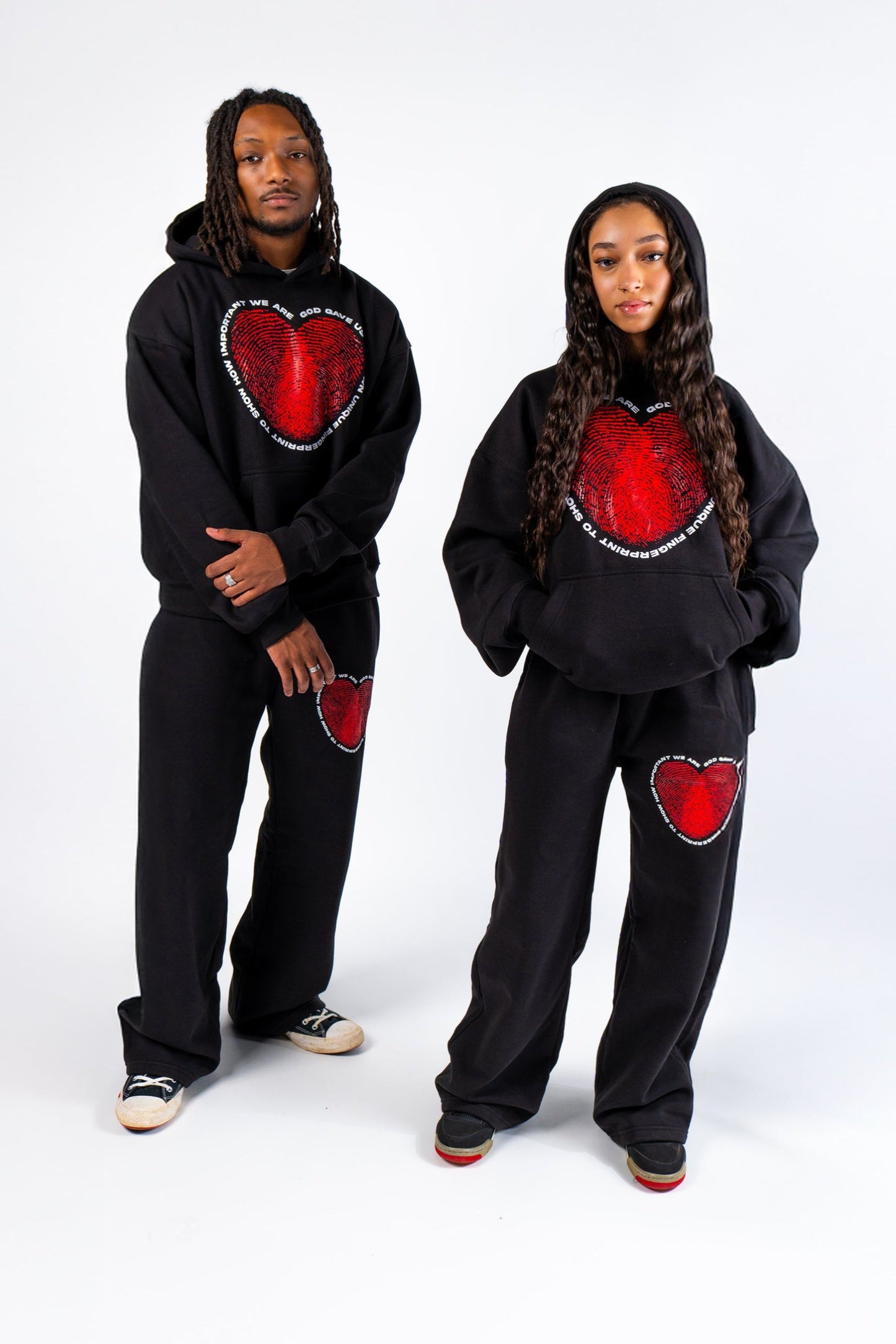 "UNIQUE FINGERPRINT" SWEATSUIT