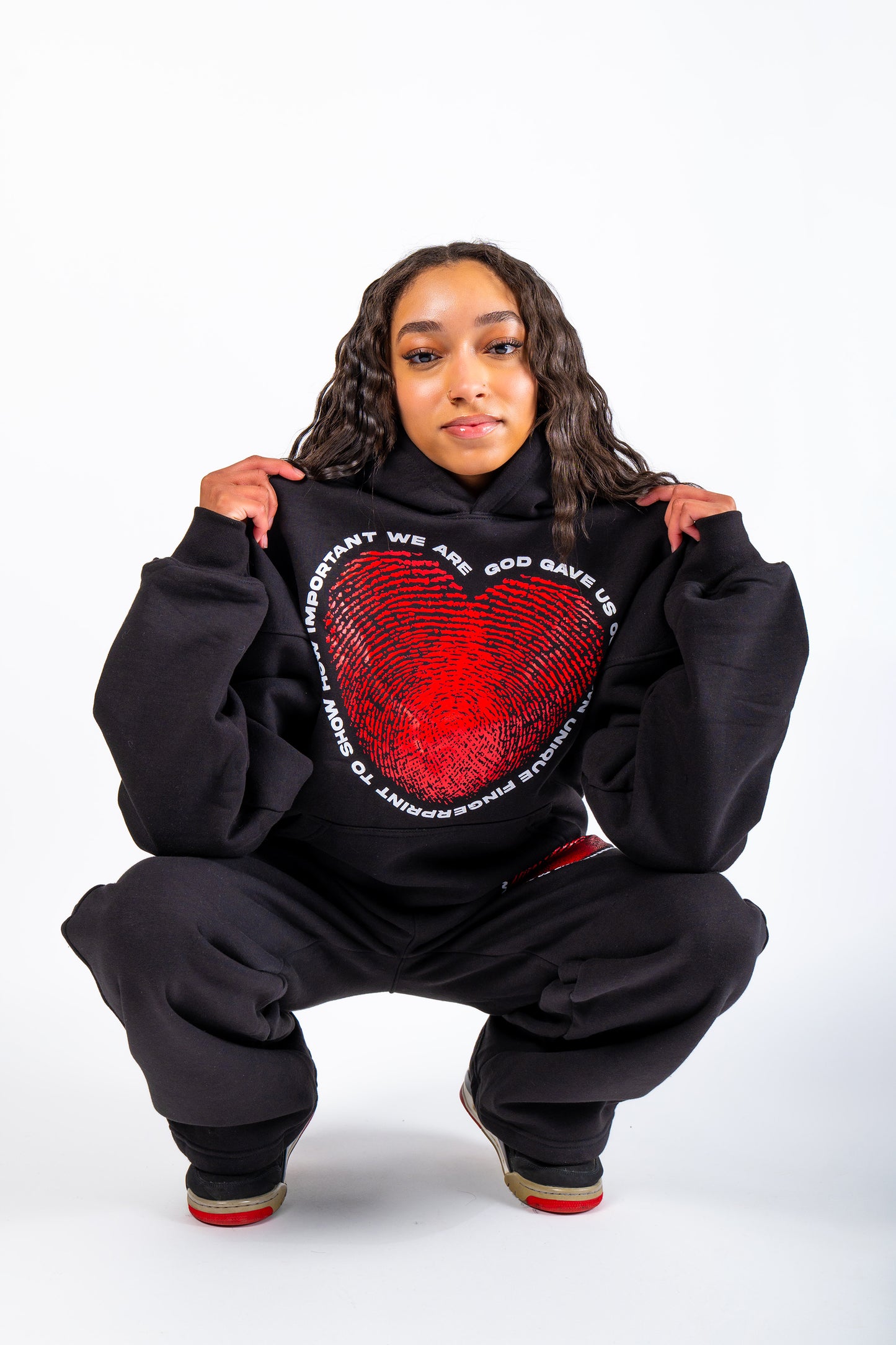 "UNIQUE FINGERPRINT" SWEATSUIT